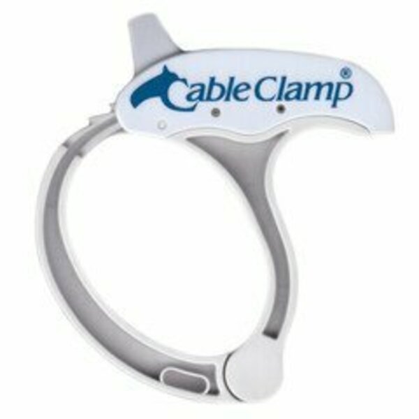 Swe-Tech 3C Cable Clamp - Large - White, 8PK FWT30CA-49108